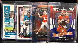 Lotto carte Jaguars Trevor Lawrence Rookie 2021 (4) - Foto 1 di 1