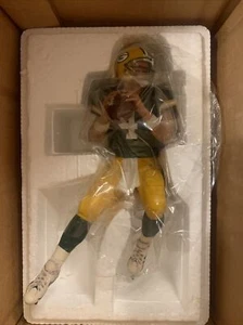 Estatua Danbury Como Nueva HOF QB Brett Favre Green Bay Packers NFL RARA - Imagen 1 de 7