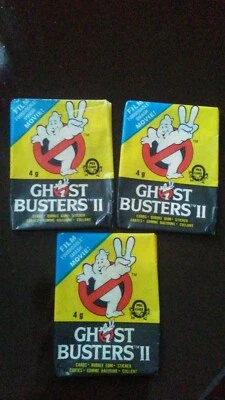 1989 OPC O-PEE-CHEE Ghostbusters II.Rare Empty Wax Wrapper Only. NO Cards - Image 1 of 3