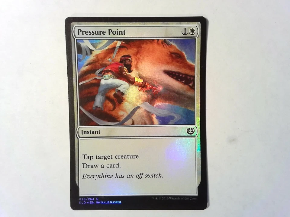 Foil Pressure Point	 Kaladesh - MTG Magic the Gathering White - Image 1 of 1