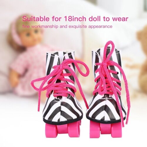 Fashionable Toy Accessories Doll Roller Skate Shoes for 18inch Doll