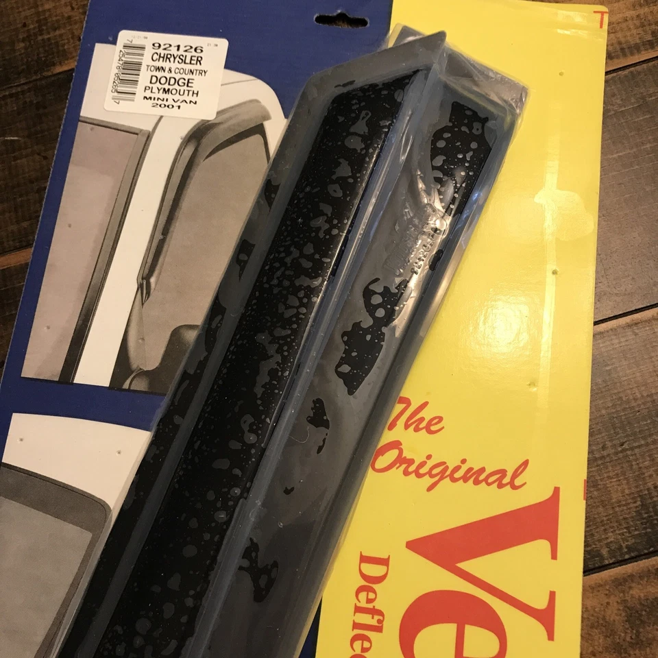 Protectores de lluvia 2 piezas ventana ventilación visera pantalla para Dodge Chrysler Plymouth 2001 furgoneta nuevo de stock Foto 1 de 4