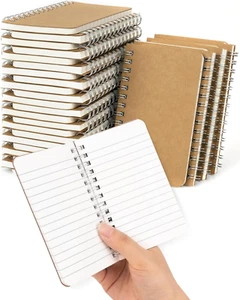 Mini Pocket Notebooks 3X5 Bulk, Small Notebooks Spiral Notepads 30 Packs, Memo P - Picture 1 of 12