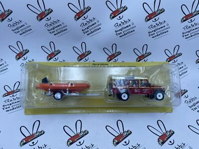 DIE CAST " LAND ROVER DEFENDEUR VLHR " (12) LEGERS POMPIERS  1/43 - Immagine 1 di 3