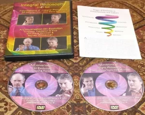 INTEGRAL PHILOSOPHY A CONVERSATION ON EVOLUTION DVD SET w/ Insert MINT 2 DISC - Picture 1 of 2