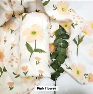 Muslin Cotton Gauze Baby Blanket, Swaddle Wrap, 47”x47” Toddler Stroller Throw - Picture 1 of 5