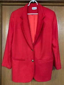 Vintage Women’s That’s Me Red Blazer-Jacket. - Picture 1 of 6