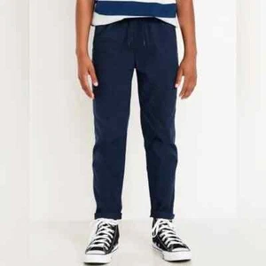 Boys Old Navy Built-in Flex Taper Pants Size L (10-12) Navy LOT OF FOUR (4) - Picture 1 of 5