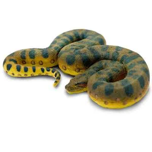 GREEN ANACONDA SNAKE Animal Figurine Safari Ltd. toy Incredible Creatures - Picture 1 of 6