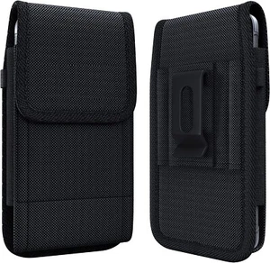 Flip Phone Universal Extra Small Nylon Holster/ Case/ Pouch with Belt Clip - Picture 1 of 7