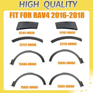 For 2016-2018 RAV4 Front Rear Bumper Wheel Fender Molding Trim Left Right - Picture 1 of 11