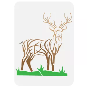 1pc Plastic Hollow Out Drawing Painting Stencils Templates for Painting - Picture 1 of 6