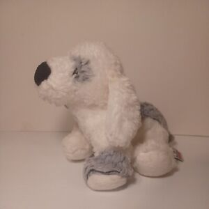 Webkinz HM430 Misty Puppy Plush Gray And White Stuffed Animal NO CODE Ganz