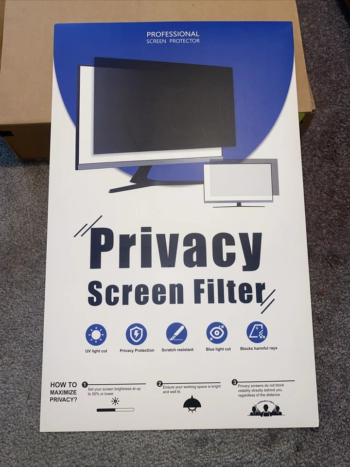 2 Pack 22 Inch Computer Privacy Screen Filter - Image 1 of 1