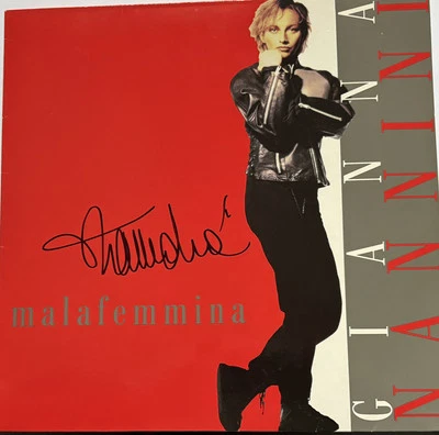 Gianna Nannini signiert LP Vinyl original Unterschrift Autogramm signed - Bild 1 von 4