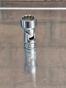 Snap-On Tools 1/4" Drive 11mm 12 Point Swivel Socket, Part# TMUM11 - Picture 1 of 3