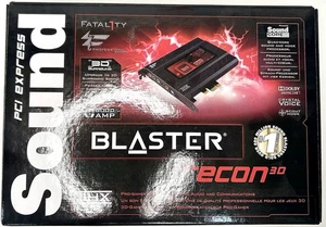 Creative Sound Blaster Recon3D Fatal1ty Pro PCI Ex PC Computer Audio Card SB1356 - Picture 1 of 4