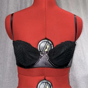 Lucy B Lingerie bra- bows, lace, stitching detail Pin-up- 34B - Picture 1 of 8