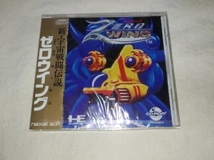 Ungeöffnete ZERO WING PC Engine CD ROM Japan Import Kostenloser Versand FedEx... - Bild 1 von 9