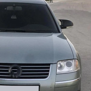 Mirror Cover Gloss Black For VW Passat B6 2005 - 2010 2 Pcs - Foto 1 di 4