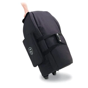 BOLSA DE CONCIERTO DE BATERÍA LP PERCUSSION PRO CONGA con RUEDAS - ESTUCHE ACOLCHADO NEGRO - Imagen 1 de 1