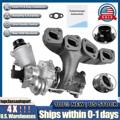 OEM Turbocharger 2700902980 for 12-19 Mercedes Benz GLA250 CLA250 A250 B250 2.0L Foto 1 de 4
