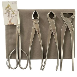 4-Piece Bonsai Tool Set,Concave Cutter,Knob Cutter,Trunk Splitter,Bonsai Scis... - Picture 1 of 5