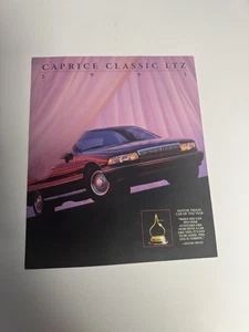 1991 Chevrolet Caprice Classic LTZ Händlerprospekt Motor Trend Auto des Jahres - Bild 1 von 6