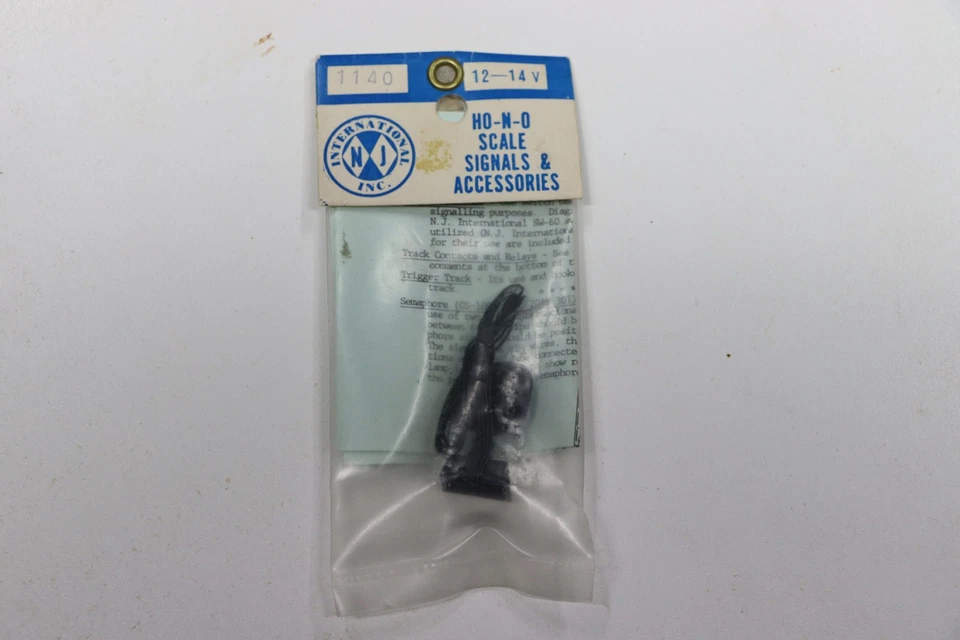 Sealed NJ International Inc. Signal Light Item 1140, 12-14 Volt, HO/N/O Scale - Image 1 of 1