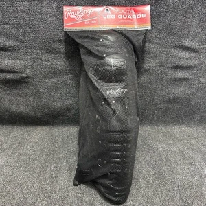 Neu in Verpackung Rawlings 9DCW-B Serie Alter 7-9 schwarz 13" Deluxe Jugend Fänger Beinschützer - Bild 1 von 24