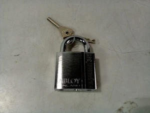 Abloy Finland Enforcer 341 Padlock with Keys, L20 - Picture 1 of 7