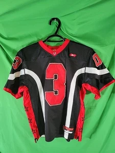 Vtg REEBOK Allen Iverson THE ANSWER Black Jersey #3 Youth Medium Embroidered - Picture 1 of 9