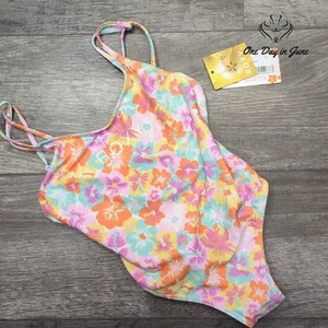 Roxy Girls Floraya One Piece Size 10 - Picture 1 of 3