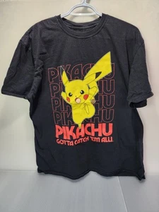 XL 2022 Pokemon Black Pikachu Shirt - Picture 1 of 3