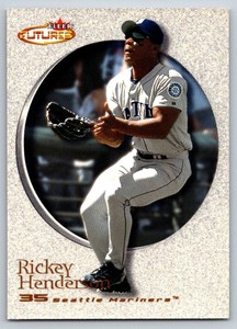 2001 Fleer Futures #45 Rickey Henderson