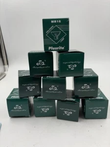Plusrite MR 16 Replacement Bulb Lamp 12V 35W 50mm Diameter Lot of 10 - Picture 1 of 4