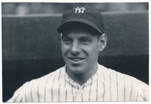 Leo Ernest Durocher - Yankees de Nueva York - Béisbol - Imagen 1 de 2