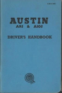 AUSTIN A95 & A105 Driver´s Handbook 1959 Handbuch Manual BA - Picture 1 of 3