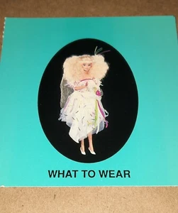 Vintage Barbie Card 1989 Barbie Just Us Girls Game Replacement Piece  - Picture 1 of 6