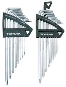 Topeak Torx Wrench Set T7/T9/T10/T15/T20/T25/T27/T30 8 Tools - Picture 1 of 2