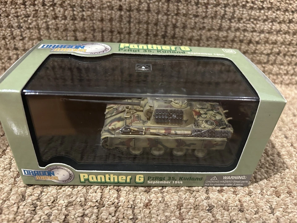 Dragon Armor 1:72 Panther G, PzRgt 35, Kurland 1944, No. 60010 - Image 1 of 4