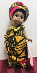 101 Madame Alexander 8" Doll - International AFRICA in Box with Tag and Stand - Picture 1 of 5