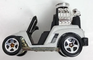 Hot Wheels 1998 Fore Wheeler Silver Hot Rod Golf Cart Vintage Diecast Gebraucht - Bild 1 von 6