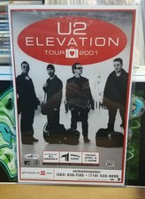 U2 BONO POSTER LATE 2000'S VINTAGE 11 X 17 IN TOP LOADER CONCERT BOARD