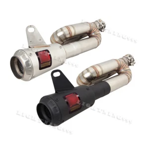 Tubo silenciador de escape sin cordones para Triumph Street Triple 765RS 765R 660S 2017-2023 - Imagen 1 de 12
