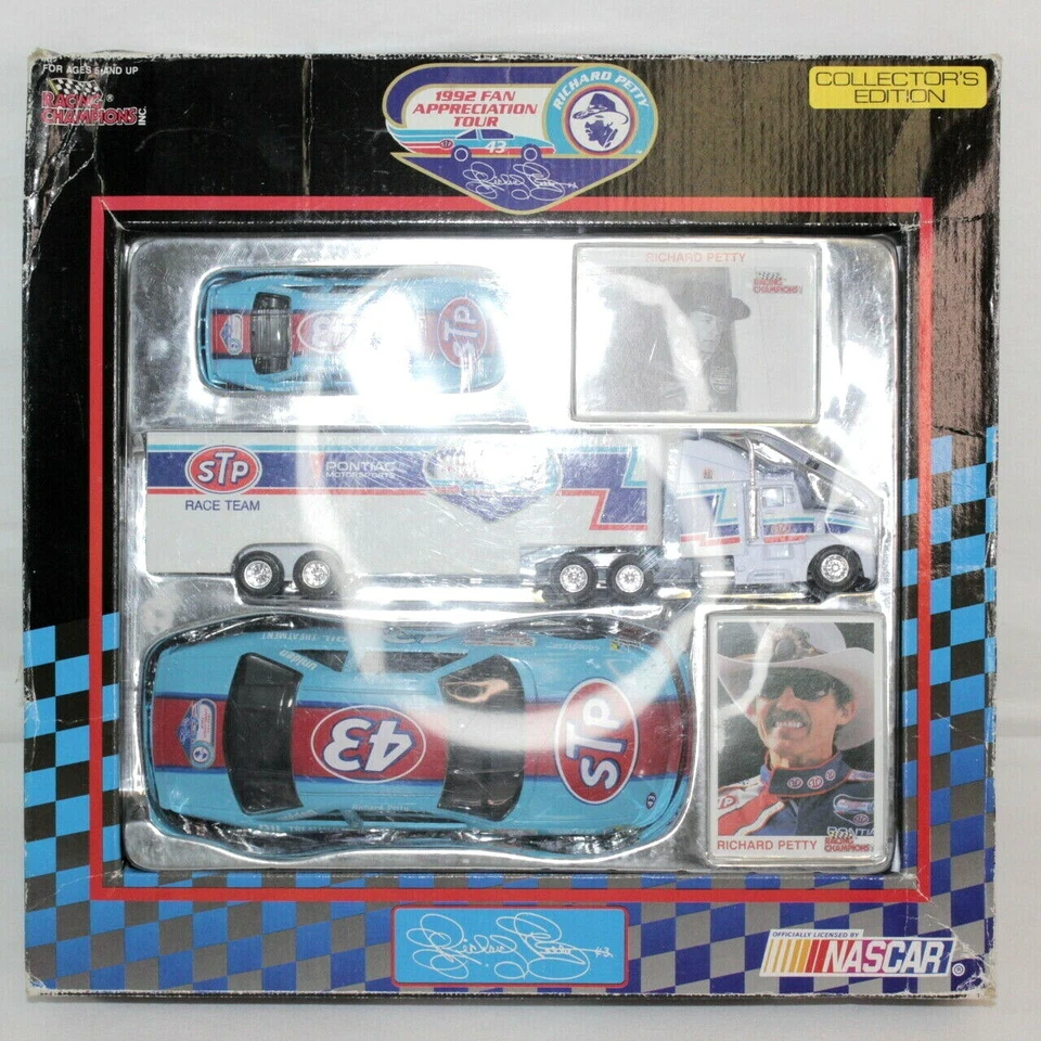 Racing Champions Collectors Edition Richard Petty 1992 Fan Appreciation Tour Set