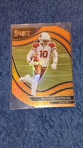 2020 Panini Select Deandre Hopkins Orange Field Level Die Cut - Picture 1 of 2