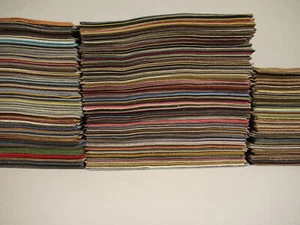 10 paneles grandes de cuero 12"" x 12"" MEZCLA colores - Imagen 1 de 4