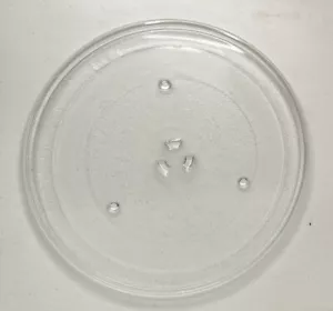 Tocadiscos de vidrio de repuesto para microondas Frigidaire 13,5" grande muy limpio - Imagen 1 de 3