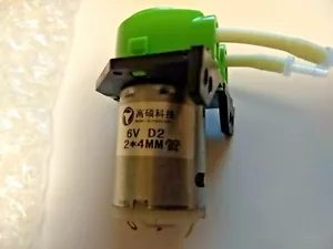 DC6V Micro Water Liquid Peristatic Pump For Aquarium Lab Analytical 2mm*4mm - Picture 1 of 5
